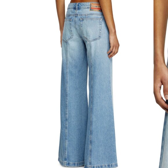 Diesel flare jeans d-akii 0clba - Picture 3 of 3